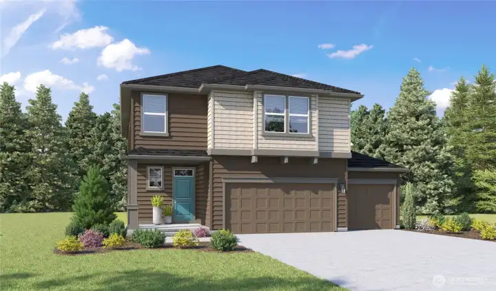 Rendering is representational. Actual home is under construction and materials, colors, and finishes will vary. See site agent for details. Rendering is representational. Actual home is under construction and materials, colors, and finishes will vary. See site agent for details.