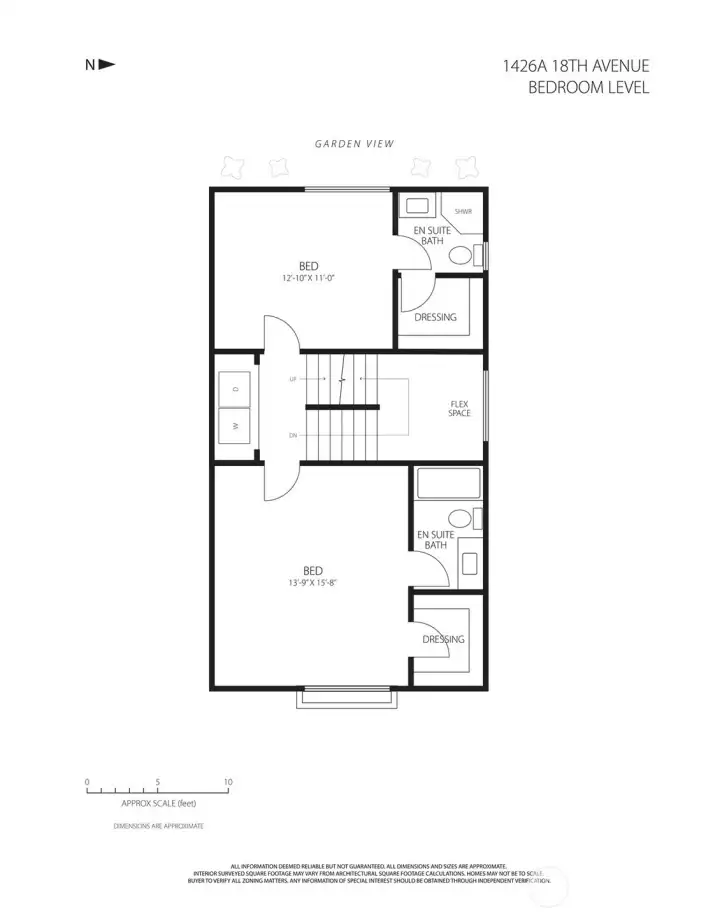 Bedroom level keeps rest, laundry and daily routines together.