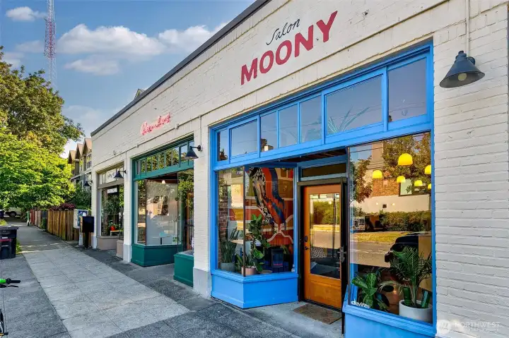 Nearby 19th Avenue offers the daily-life layer: coffee, dining and neighborhood services just a block or two away.