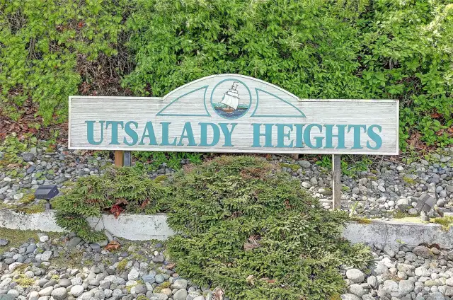 Last Available Vacant View Lot In the Coveted Utsalady Heights Neighborhood