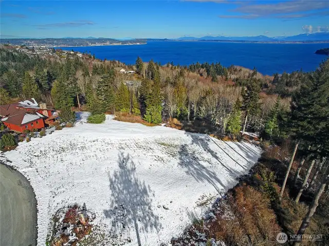 Aerial Shot Looking West