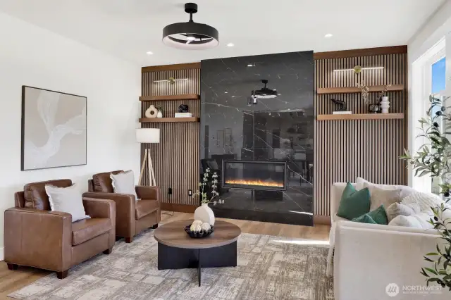 2nd fireplace