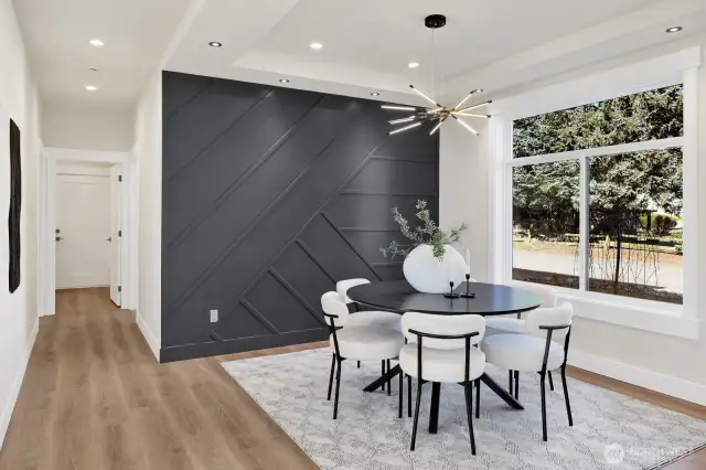 formal dining area