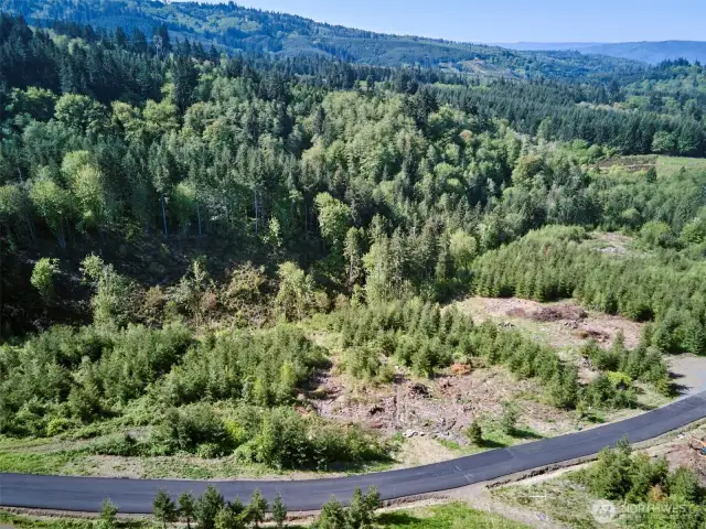 Aerial View of Homesite