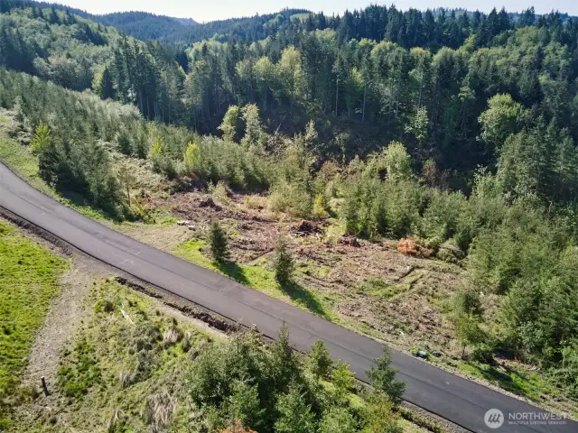 Aerial View of homesite