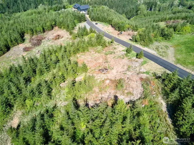 Aerial View of Homesite