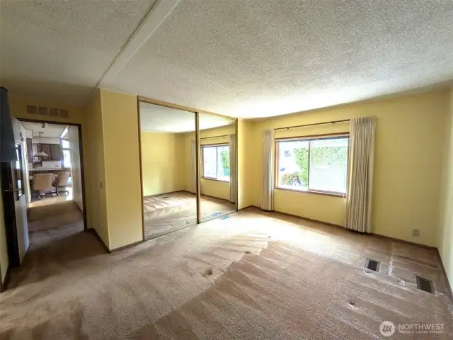 Large primary bedroom