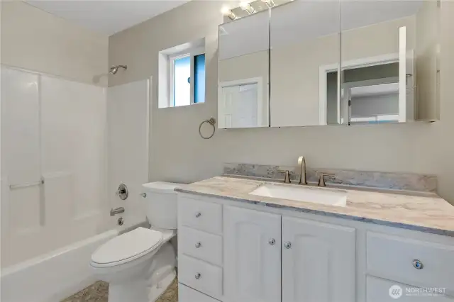 Primary Continental Bathroom Upstairs