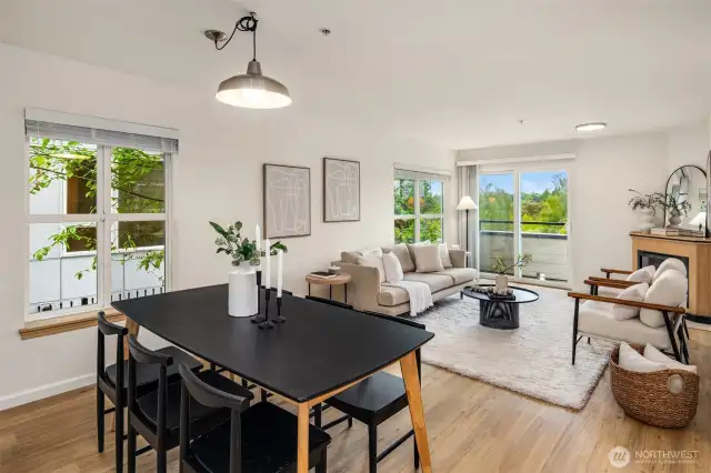 Open concept living