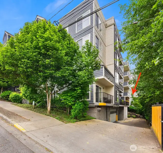 Private location of unit