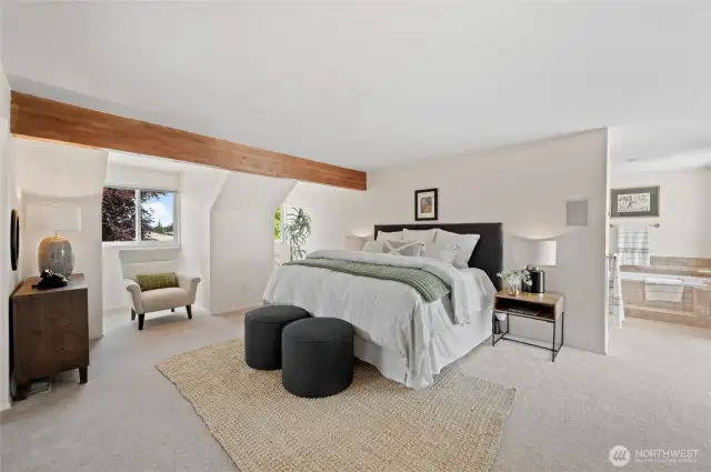Enjoy this massive Primary Bedroom!