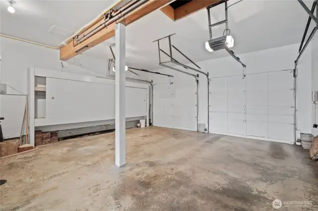 With 3 spaces in the garage and a large driveway, there is plenty of parking for your cars, boat and trailer, and golf cart.