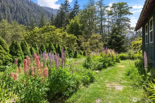 Lower gardens.
