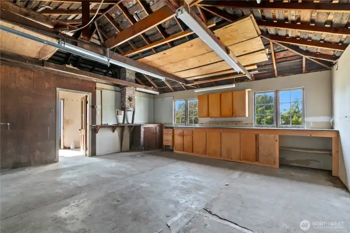 Inside of Garage