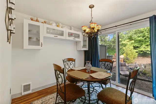 Large dining area on main