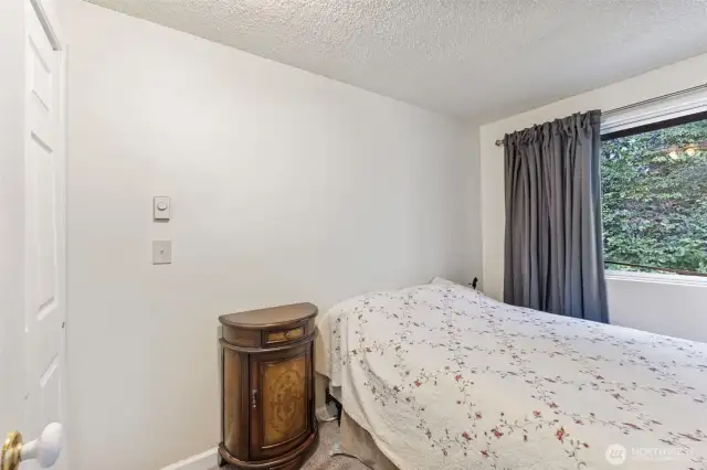 Spacious bedrooms on upper floor