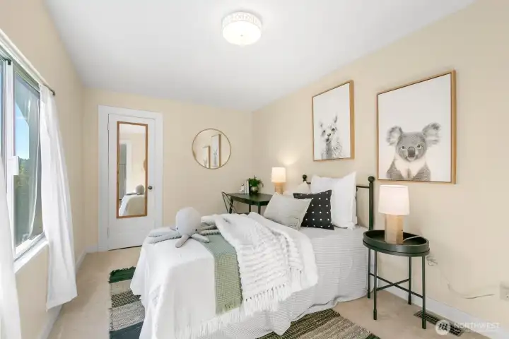 Head upstairs to the first of three good-sized bedrooms!