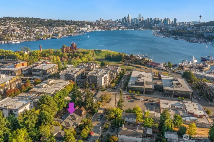 You cannot get a better location - one block to Gas Works and the Burke Gilman Trail, blocks to Fremont, Wallingford, and the U District.