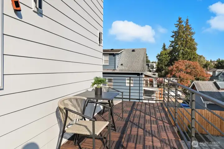 Second Level Outdoor Terrace