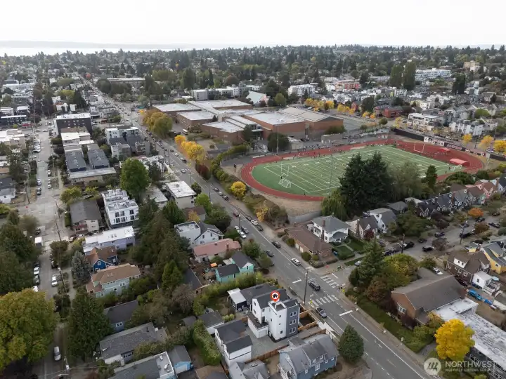 Central convenience and neighborhood community
