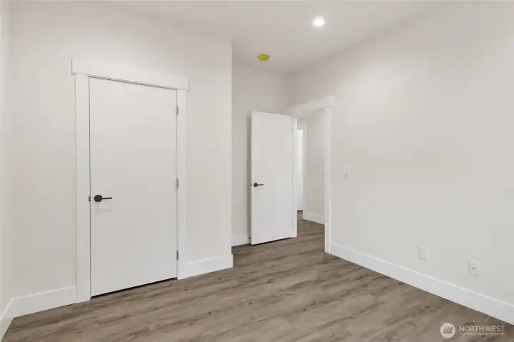 Bedroom #2 with walk in closet