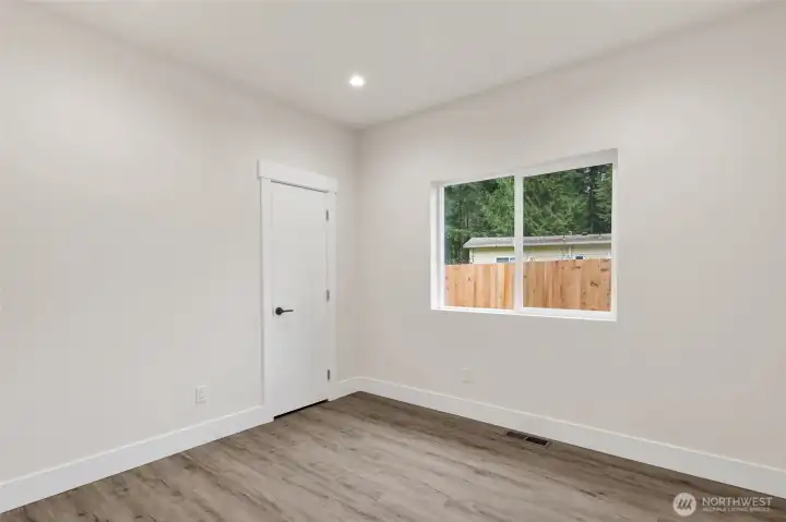 Bedroom #3 with good size closet