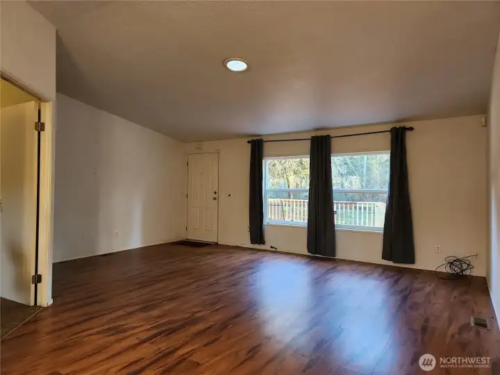 Another view of the living room, at the center of the home.
