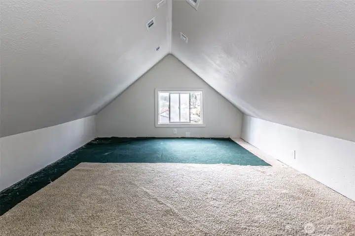 Finished attic