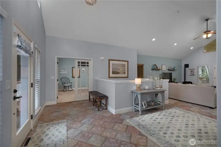 Foyer greats you with elegance.