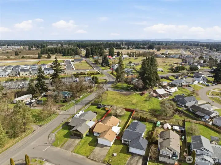 Close to town—making it easy to walk or bike to nearby shops, dining, and everyday amenities.