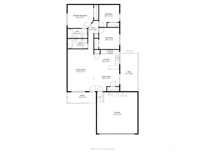 Smart, functional layout with everything on one level for ease and comfort. Open-concept living, kitchen, and dining area with vaulted ceilings creates a bright, spacious feel. Thoughtfully designed for flow and everyday living—practical, but far from boring!
