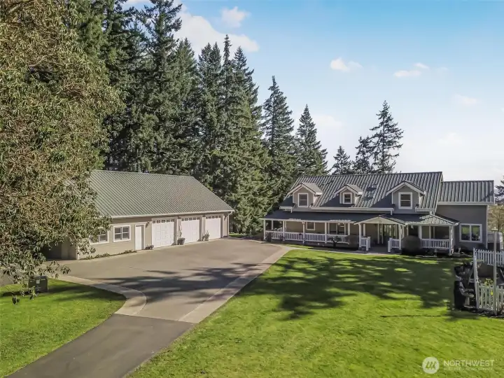 Welcome to 528 Wayne’s Ridge Circle on Camano Island, the no ferry island!