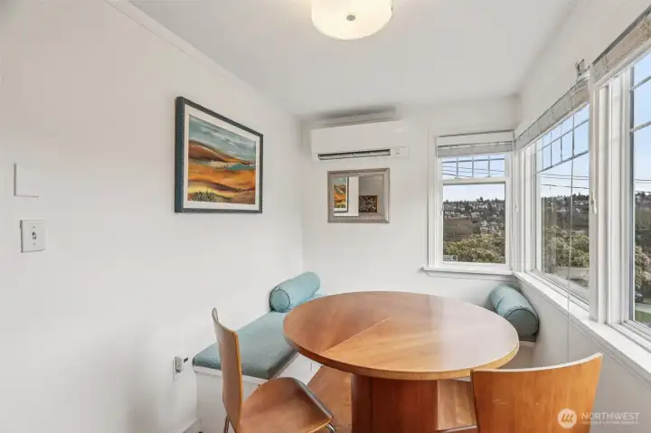 Remove the bench if you're looking for more space...