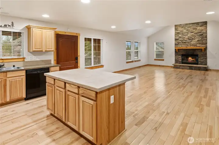 Modern finishes and functional layout for effortless meal prep.