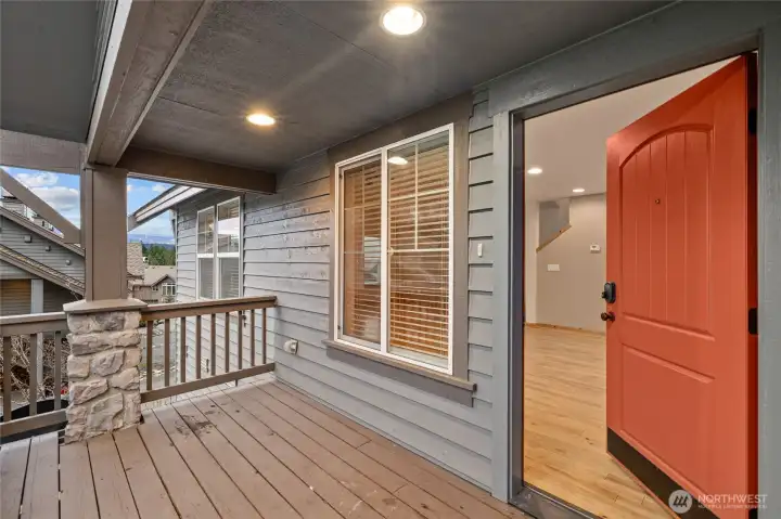 Private outdoor space to enjoy fresh mountain air.