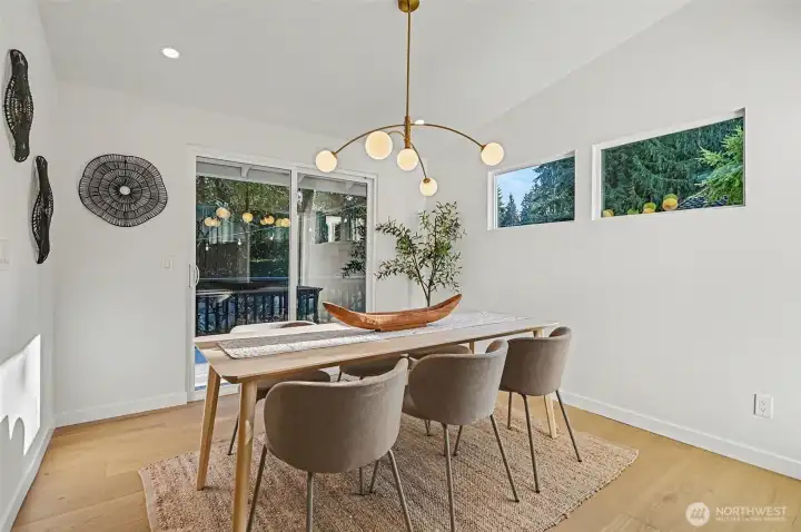 Formal dining room