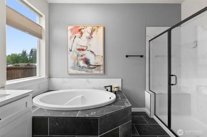 Tile shower