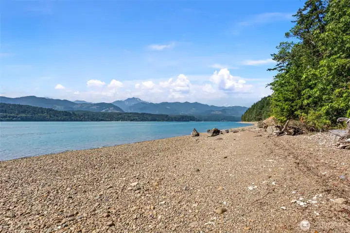 Stroll the beach for as far as you can see!