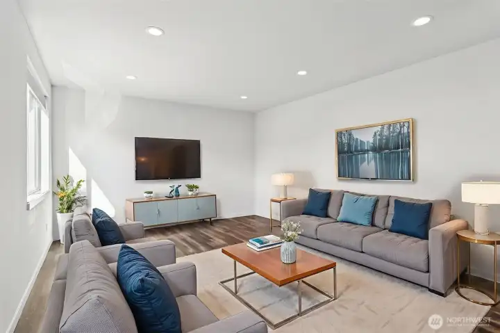 Spacious & Bright Living Area
