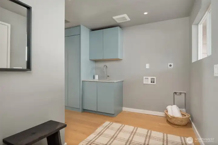 Large utility room.