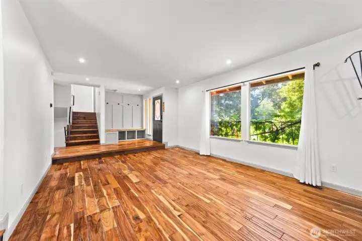 Living Room and Front Entry