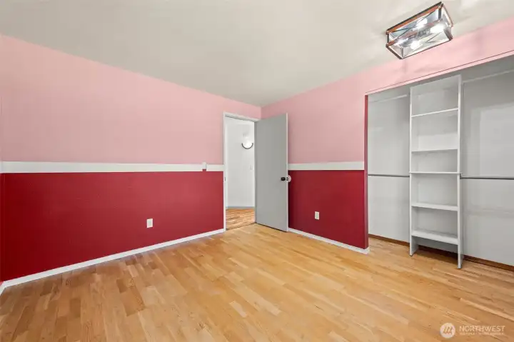 Second Bedroom with view of closet