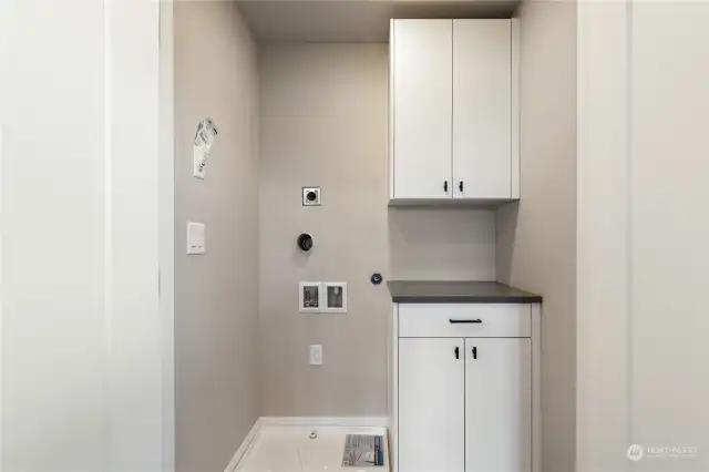 Laundry Room conveniently located next to both bedrooms