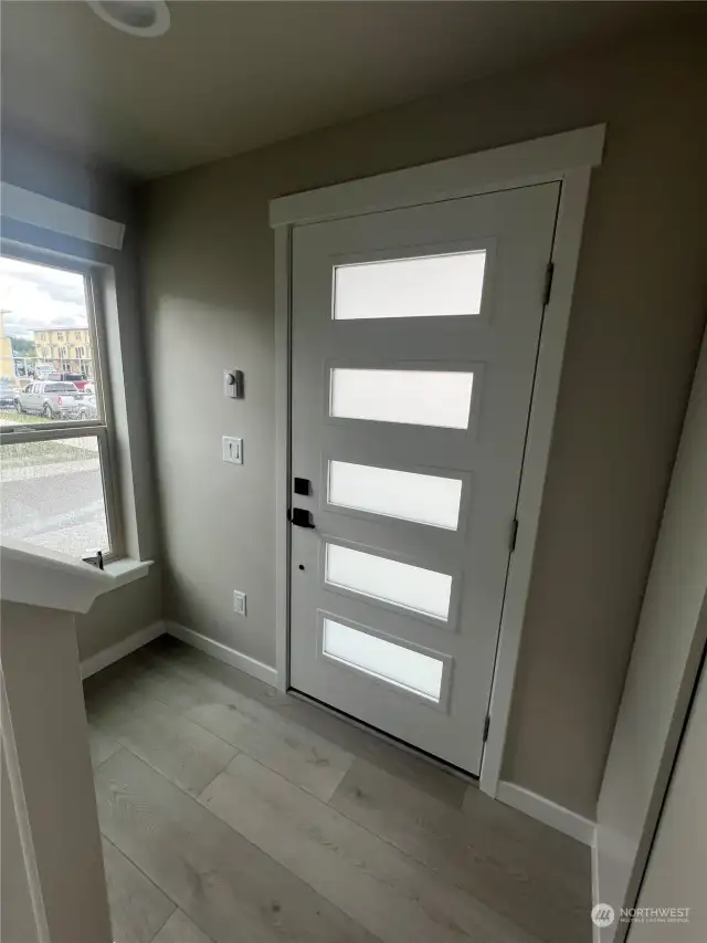 Front door landing area