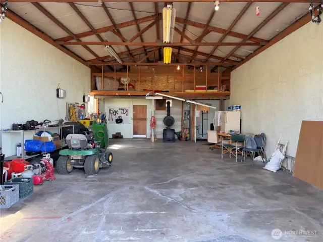 Inside Garage