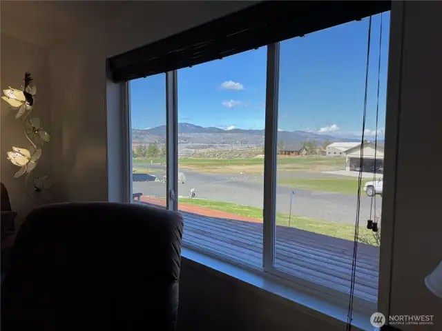 View from Living Room window.
