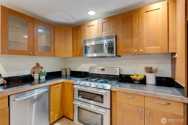 Kitchen on main level