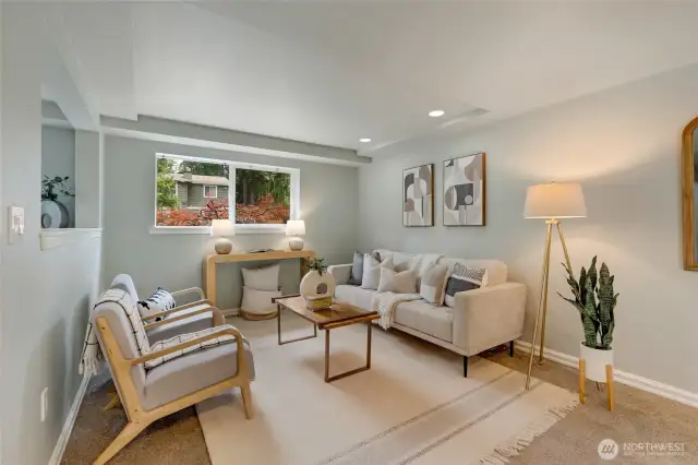 Lower level, family room