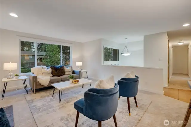 Living room on main level