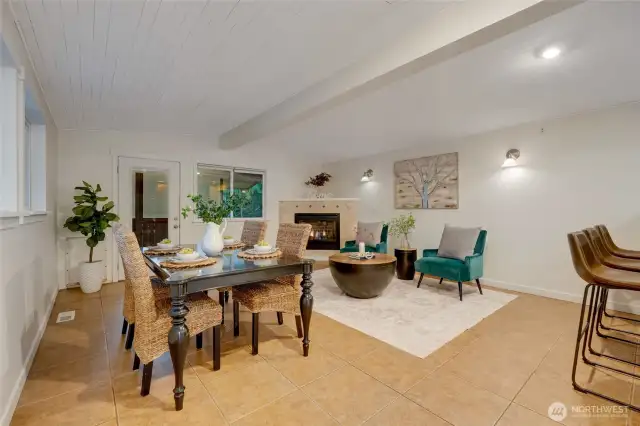 Dining area